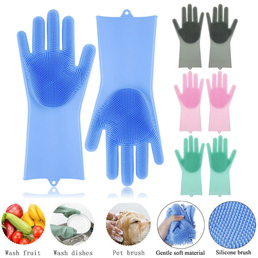 🧤 Magic Silicone Dishwashing Gloves