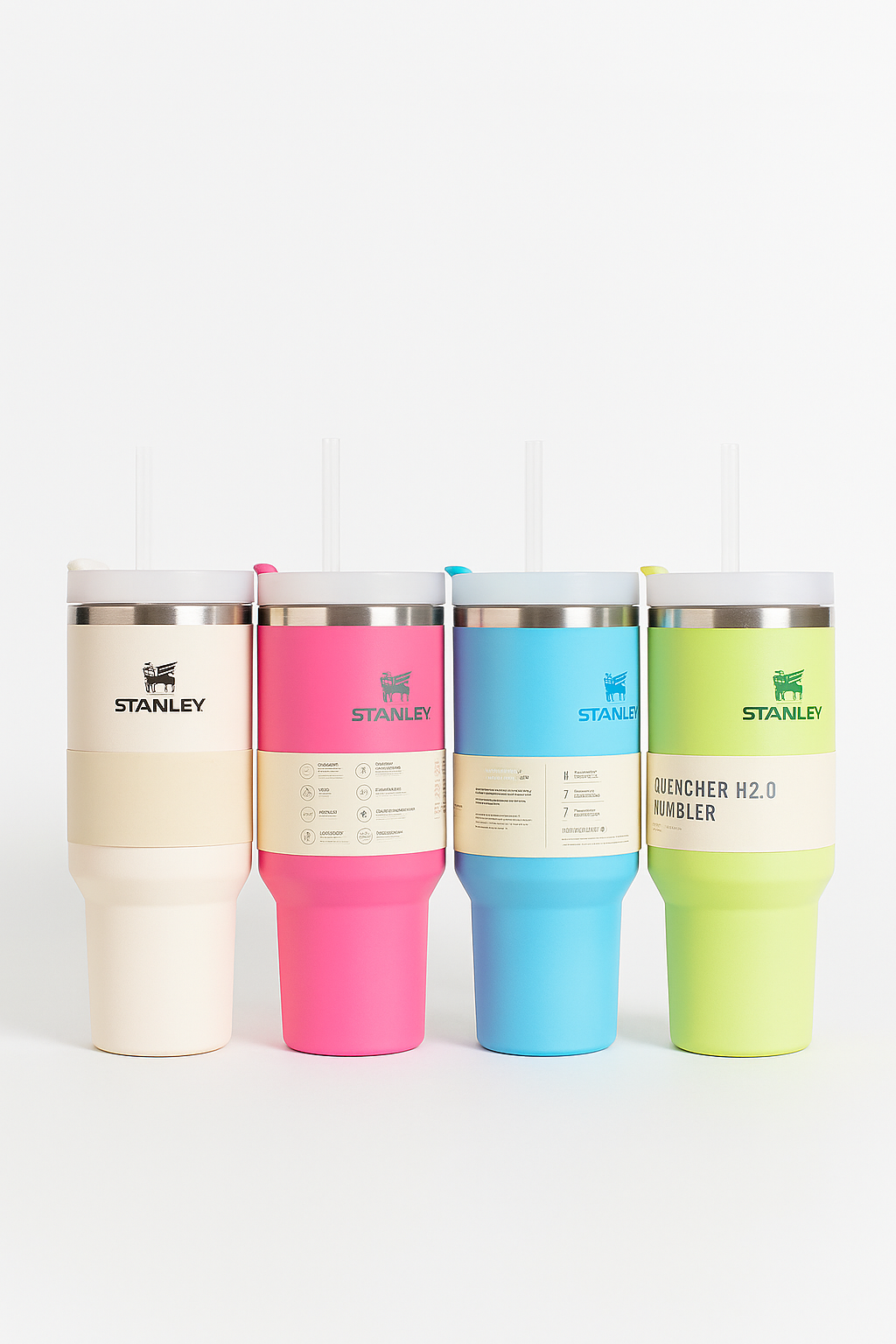 🌟 Stanley Quencher H2.0 Solid Color Tumblers 🌟