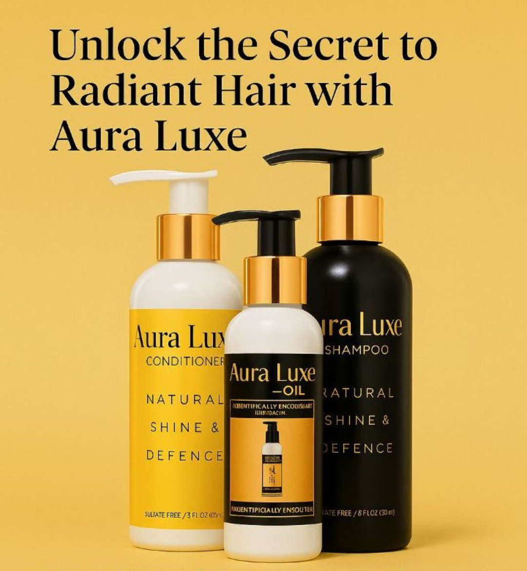 ✨ Unlock the Secret to Radiant Hair – Naturally ✨ Hair Care Package Deal – Pack of 3