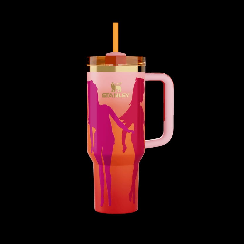 🔥Barbie™ x Stanley “Twist 'N Turn” Quencher H2.0 – Retro Edition (40oz)🧡💗