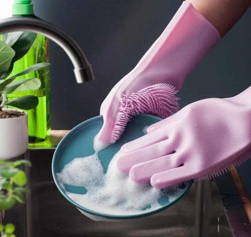 🧤 Magic Silicone Dishwashing Gloves